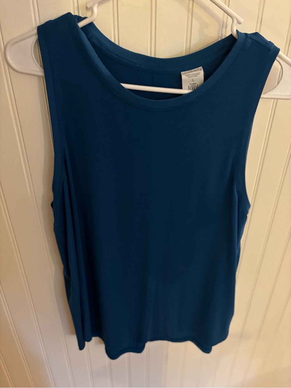 Athleta Sleeveless Crewneck Tank Top - Teal